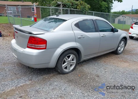 2008 Dodge Avenger Se из США, поврежденный, VIN 1B3LC46K78N114016